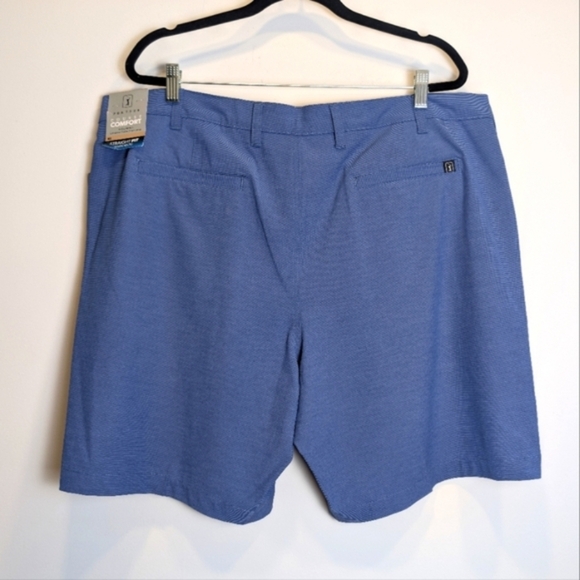 PGA Tour Blue Performance Golf Shorts UPF 50 Straight Fit Size 42 - Picture 4 of 5